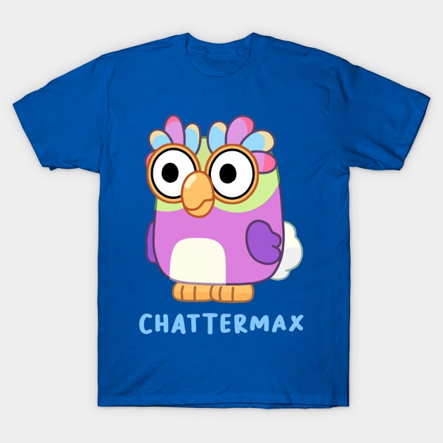 Chatterbird Level MAX T-Shirt by Karl Doodling